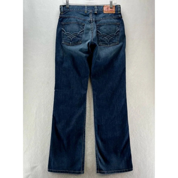 Lucky Brand Jeans Womens 4/27 Victory Rider Bootcut Stretch Medium Washed Blue - Picture 4 of 13